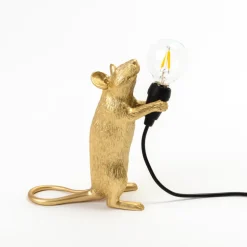 Mouse Lamp Step Gold