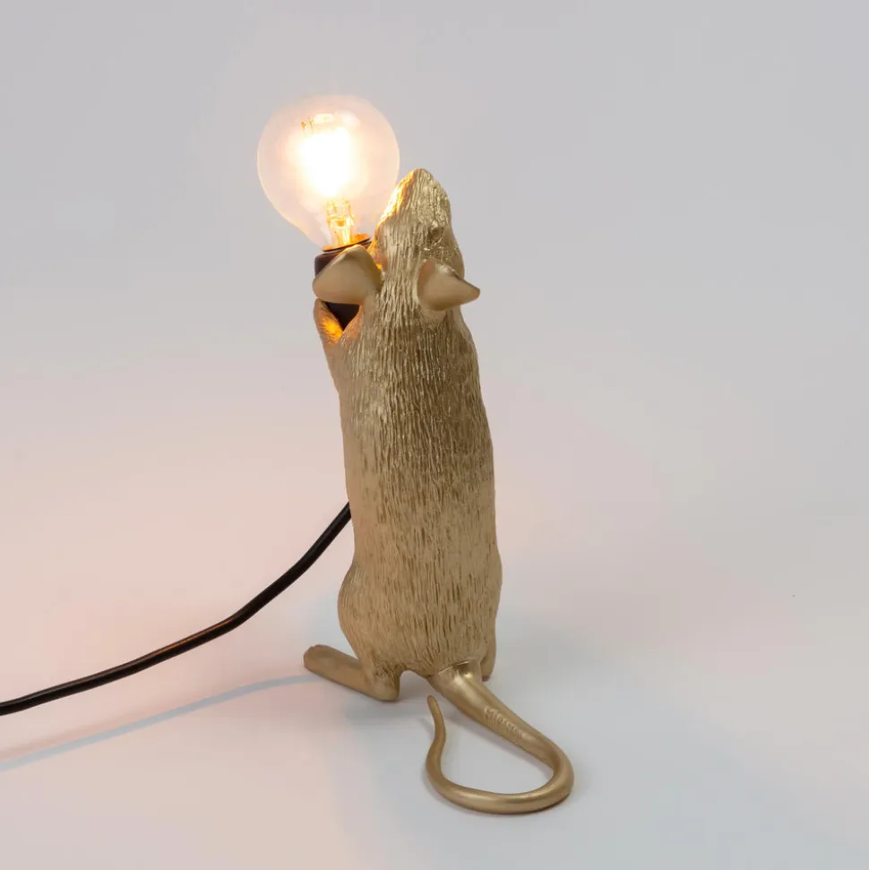 Mouse Lamp Step Gold