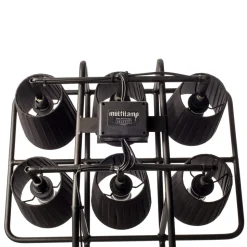 Multilamp Floor Black