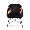 Padded Chair Lipsticks Black
