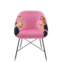 Padded Chair Lipsticks Pink