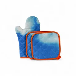 3-piece kitchen set: oven mitt and pot holders - CIELO