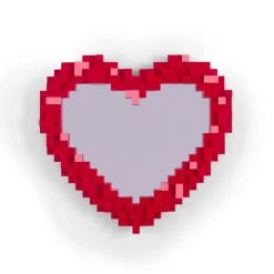 Pixel mirror - Heart