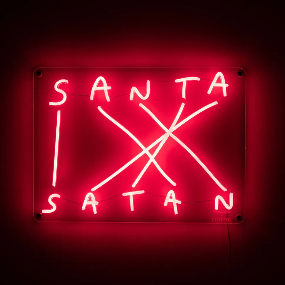 Santa Satan Led Lamp