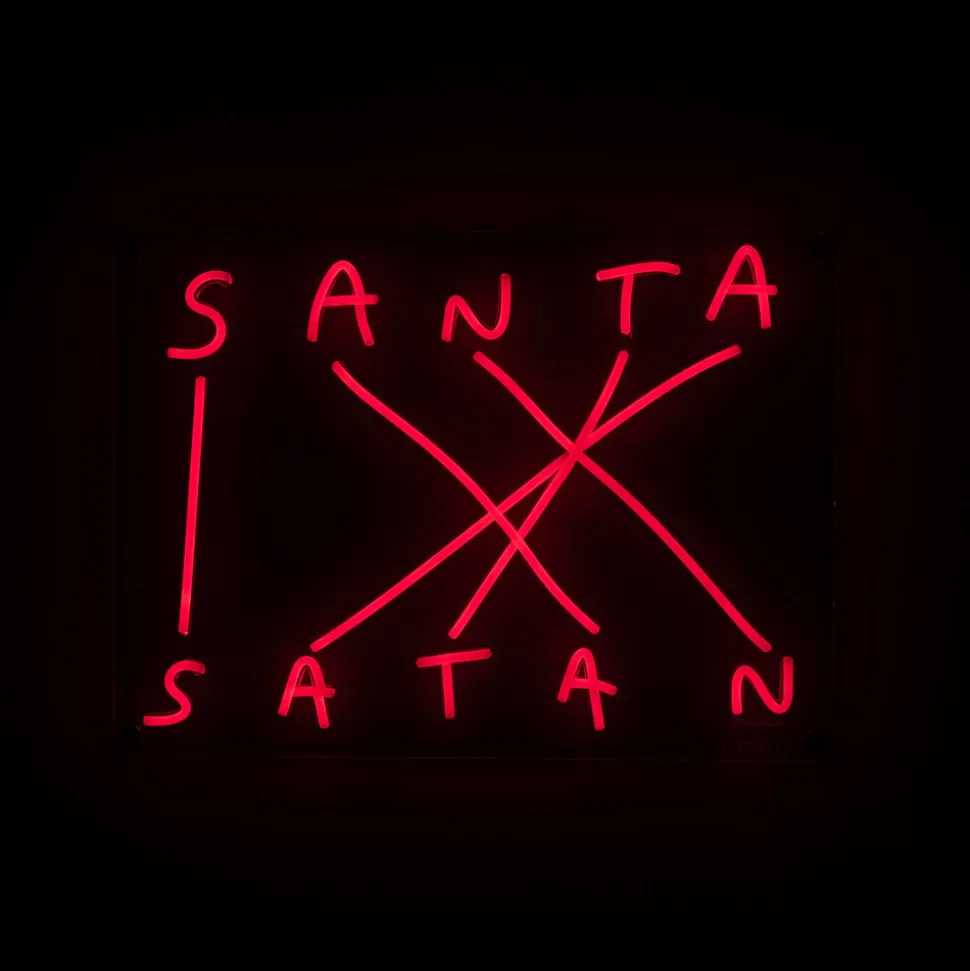 Santa Satan Led Lamp