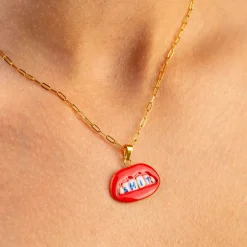 SHIT Necklace with pendant - Toiletpaper Jewels