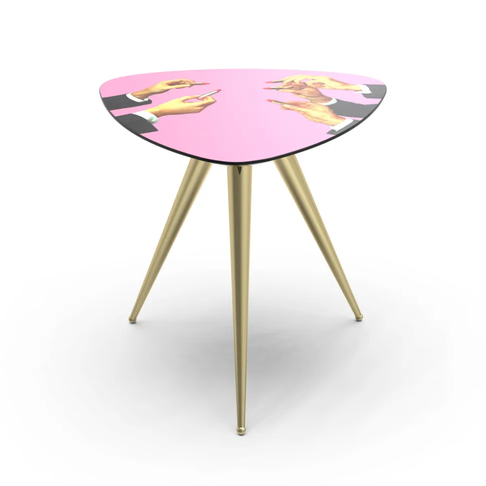Side Table Pink Lipsticks