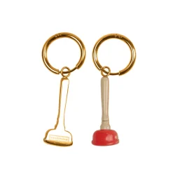 SINK PLUNGER dangling earrings - Toiletpaper Jewels