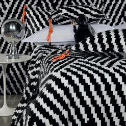 Summer bed sheet set - Cm 250x290 OPTICAL