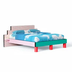 SUPERBED RED GRID