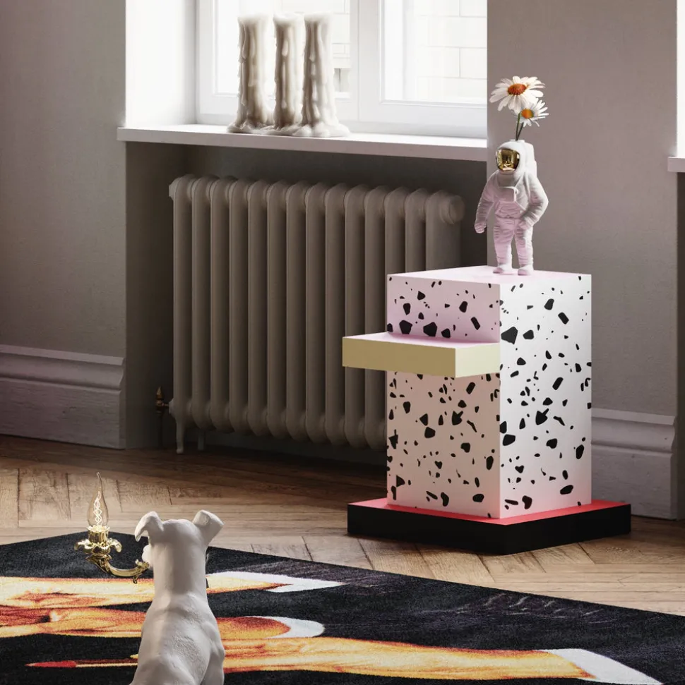 SUPERSIDE TABLE TERRAZZO
