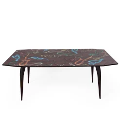 Table Snakes On Wood