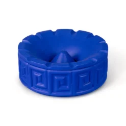 Terracotta Ashtray Greche Blue