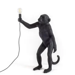 The Monkey Lamp Black Standing Version
