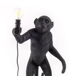 The Monkey Lamp Black Standing Version