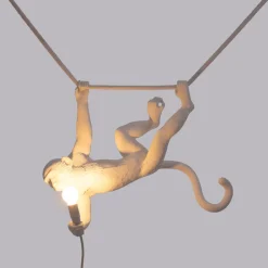 The Monkey Lamp Swing White