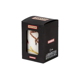TOILETPAPER Large Candle SNAKES WHITE