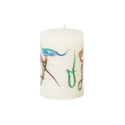 TOILETPAPER Large Candle SNAKES WHITE