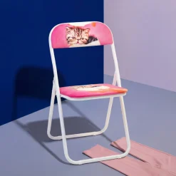 TOILETPAPER PETS FOLDING CHAIR - CAT SURPRISE