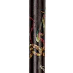 TOILETPAPER Set of 2 Stem Candles SNAKES BLACK