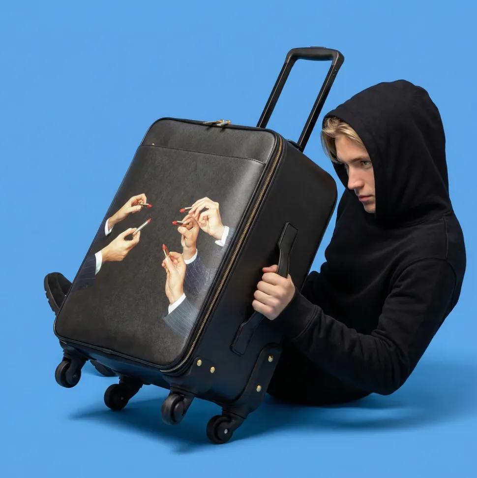 Travel Kit Trolley Lipstick Black