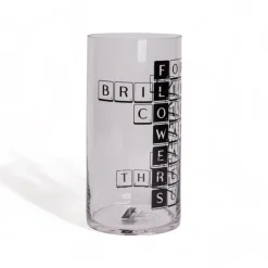 Vase in glass Tiles & Tales