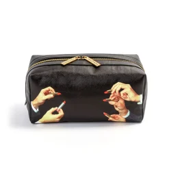 Wash Bag Lipstick Black