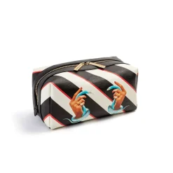 Wash Bag Stripes Hands with Snakes
