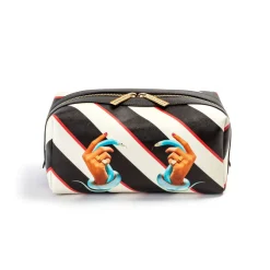 Wash Bag Stripes Hands with Snakes